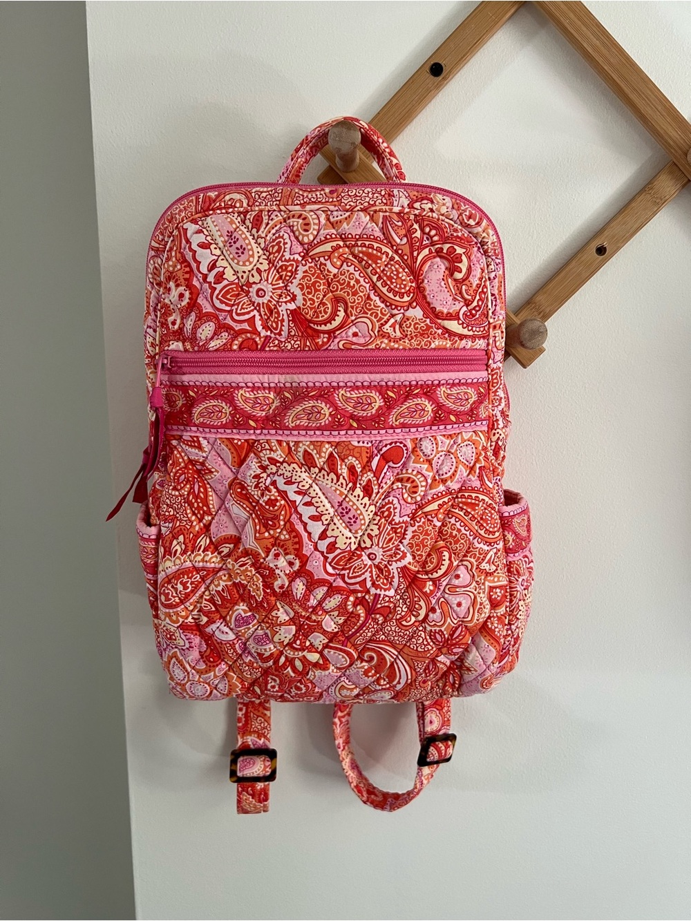 Vera Bradley Vintage Sherbet Small Backpack